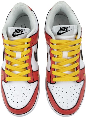 【定制球鞋】 Nike Dunk Low 是在玩鞋 數碼寶貝 甲蟲獸 卡通 童趣 低幫 板鞋 女款 白紅 Shop 【定制球鞋】 Nike Dunk Low 是在玩鞋 數碼寶貝 甲蟲獸 卡通 童趣 低幫 板鞋 女款 白紅