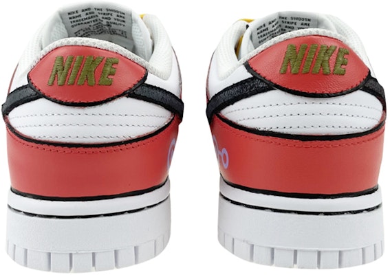 【定制球鞋】 Nike Dunk Low 是在玩鞋 數碼寶貝 甲蟲獸 卡通 童趣 低幫 板鞋 女款 白紅 Purchase 【定制球鞋】 Nike Dunk Low 是在玩鞋 數碼寶貝 甲蟲獸 卡通 童趣 低幫 板鞋 女款 白紅