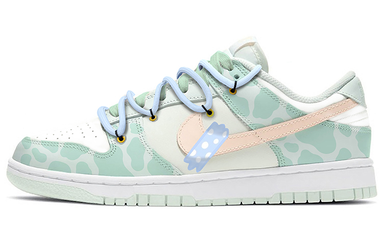 Buy (W) Zapatillas Nike Dunk Low 'Parche Dimensional Verde Menta' DD1503-104(TeamE-女款二次元创可贴薄荷绿)
