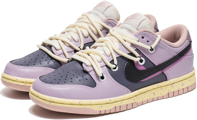 (W) 나이키 덩크 로우 '도파민 블랙베리' (커스텀) DD1503-601(Team67-女款多巴胺黑莓) Lookbook (W) 나이키 덩크 로우 '도파민 블랙베리' (커스텀) DD1503-601(Team67-女款多巴胺黑莓)