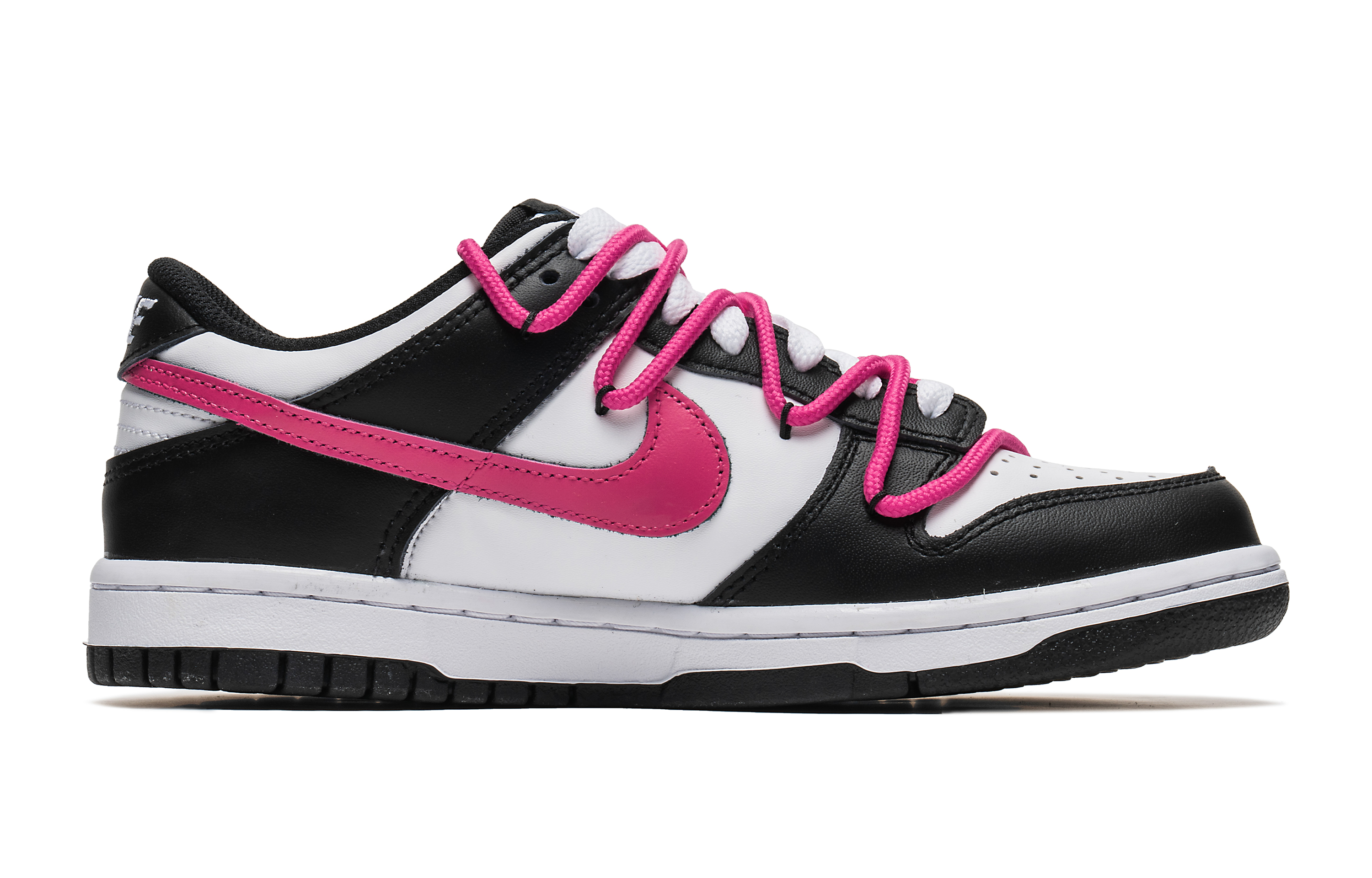 Order (W) 나이키 덩크 로우 '도파민 뉴론 블랙핑크' (커스텀) CW1590-100(Team67女款神经元黑粉)