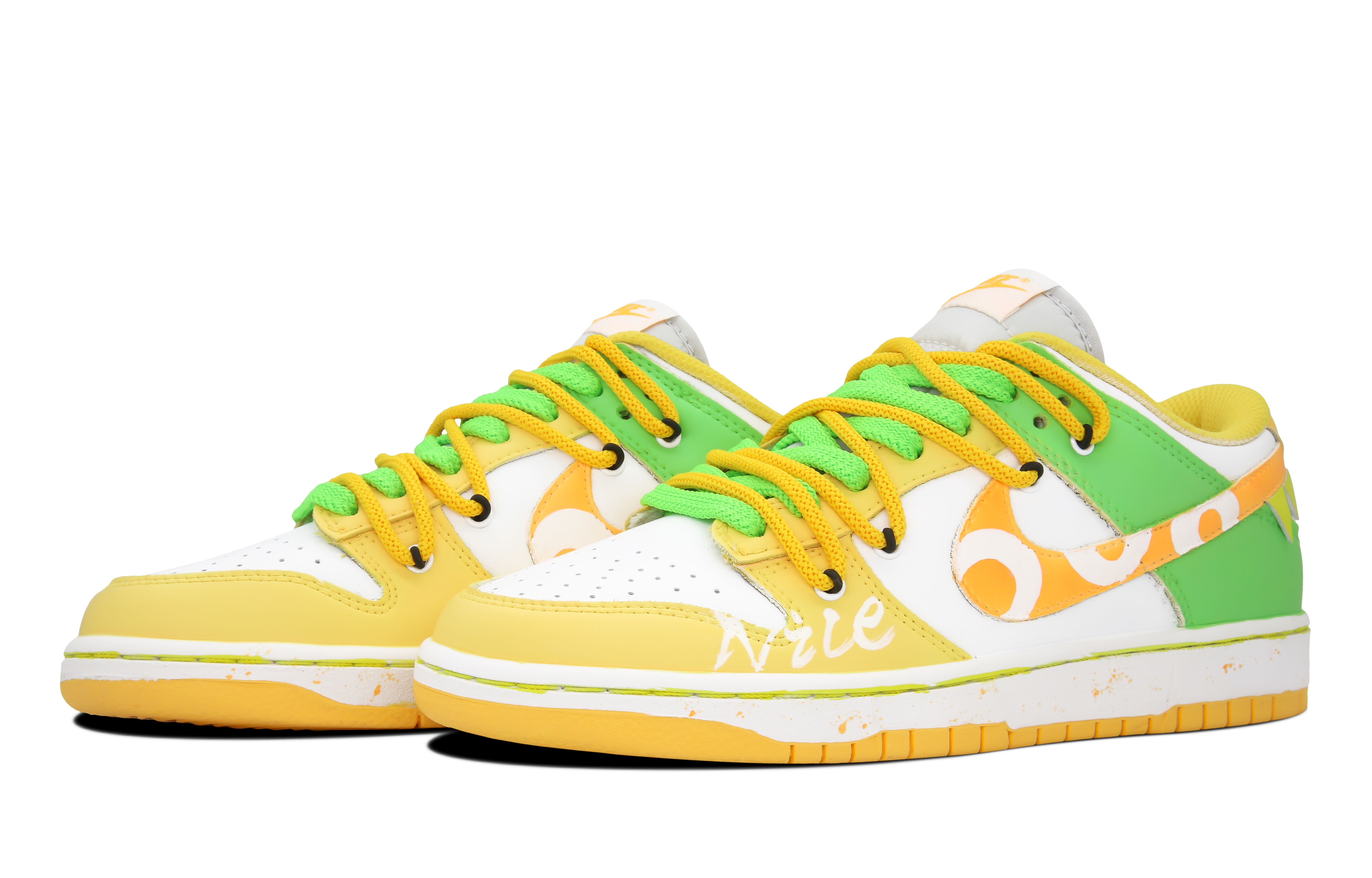 Lookbook (W) [Kasut Custom] Nike Dunk Low 'Parti Dopamin' DD1503-002(Team60-女款烈日派对)