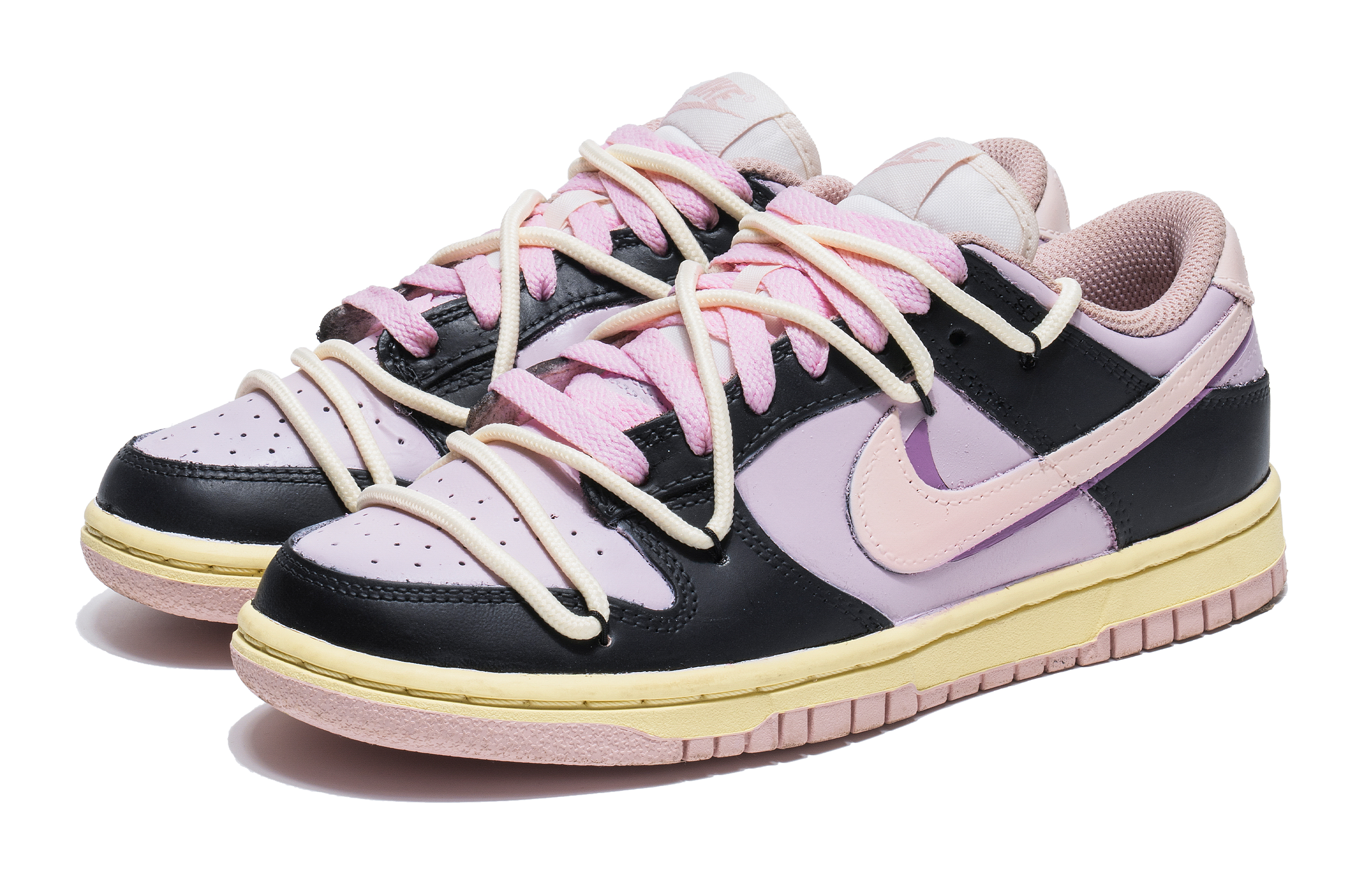 Lookbook (W) Nike Dunk Low "Dopamina Taro" Desconstruidas DD1503-601(Team67-女款多巴胺香芋紫)