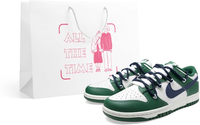 (W) 나이키 덩크 로우 '도파민 화이트 그린' (커스텀) DD1503-300(Team36-女款多巴胺藏青QD) Buy (W) 나이키 덩크 로우 '도파민 화이트 그린' (커스텀) DD1503-300(Team36-女款多巴胺藏青QD)