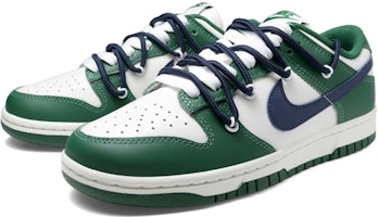 (W) 나이키 덩크 로우 '도파민 화이트 그린' (커스텀) DD1503-300(Team36-女款多巴胺藏青QD) Shop (W) 나이키 덩크 로우 '도파민 화이트 그린' (커스텀) DD1503-300(Team36-女款多巴胺藏青QD)