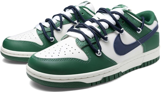 (W) 나이키 덩크 로우 '도파민 화이트 그린' (커스텀) DD1503-300(Team36-女款多巴胺藏青QD) Shop (W) 나이키 덩크 로우 '도파민 화이트 그린' (커스텀) DD1503-300(Team36-女款多巴胺藏青QD)
