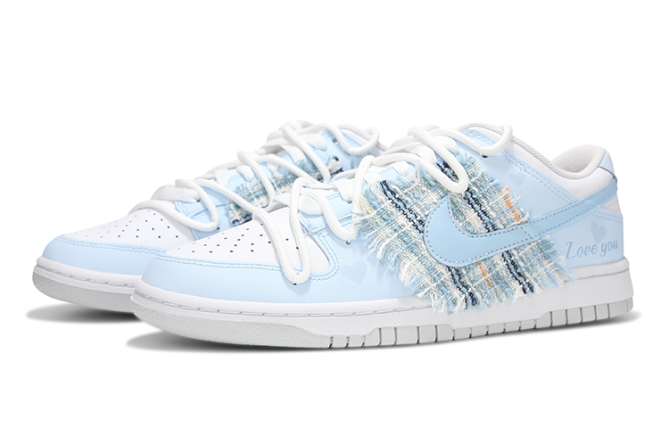 Lookbook (W) 나이키 덩크 로우 '꿈빛 하늘 하트' (Nike Dunk Low 'Dreamy Sky Heart') DH9765-102(Team82-女款小香风淡蓝色)