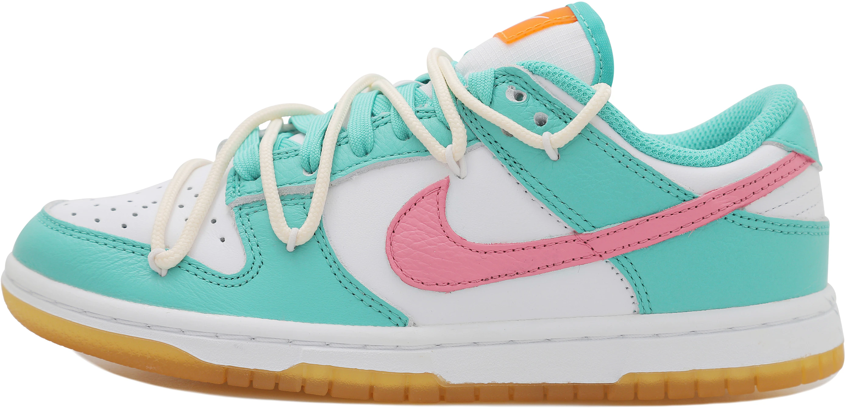 custom-shoes-women-nike-dunk-low-duck-green-pink-dv-2190-100-465884