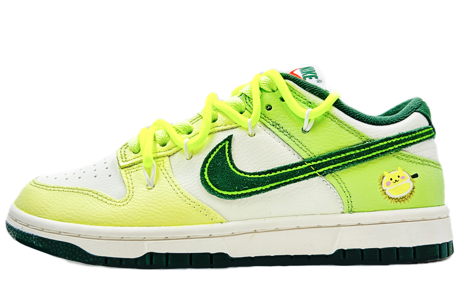 Buy (W) [定制鞋] 耐克Dunk Low '榴莲鲜果' FD0350-133(TEAM64-女款榴莲)