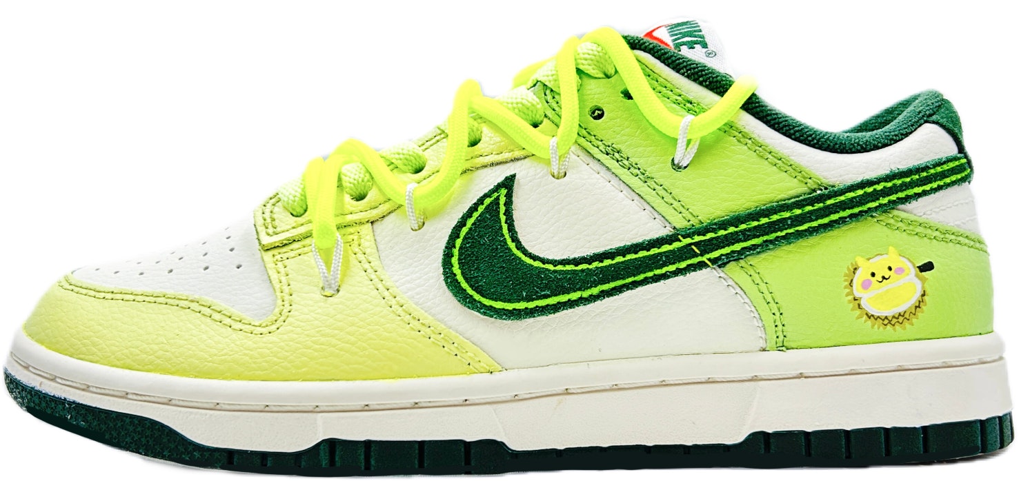 custom-shoes-women-nike-dunk-low-durian-fresh
