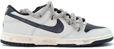 【訂製球鞋】Nike Dunk 混亂風味·塵世灰燼 老化 復古 廢土 百搭 低筒 板鞋 女款 黑白 Lookbook 【訂製球鞋】Nike Dunk 混亂風味·塵世灰燼 老化 復古 廢土 百搭 低筒 板鞋 女款 黑白