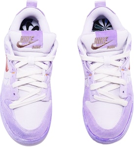 (W) 【カスタムシューズ】(女性用)ナイキ ダンク ロー「ダイド バイオレット」 DH4402-100(TeamTen-女款浸染紫) Shop (W) 【カスタムシューズ】(女性用)ナイキ ダンク ロー「ダイド バイオレット」 DH4402-100(TeamTen-女款浸染紫)