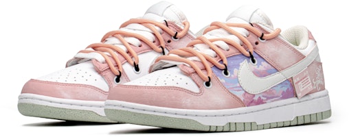 (W) 【カスタムシューズ】 ナイキ ダンク ロー「エレクトロニック ラブ ピンク-ホワイト」 DN1431-102(TeamA-DK女电子爱情S-BOX) Lookbook (W) 【カスタムシューズ】 ナイキ ダンク ロー「エレクトロニック ラブ ピンク-ホワイト」 DN1431-102(TeamA-DK女电子爱情S-BOX)