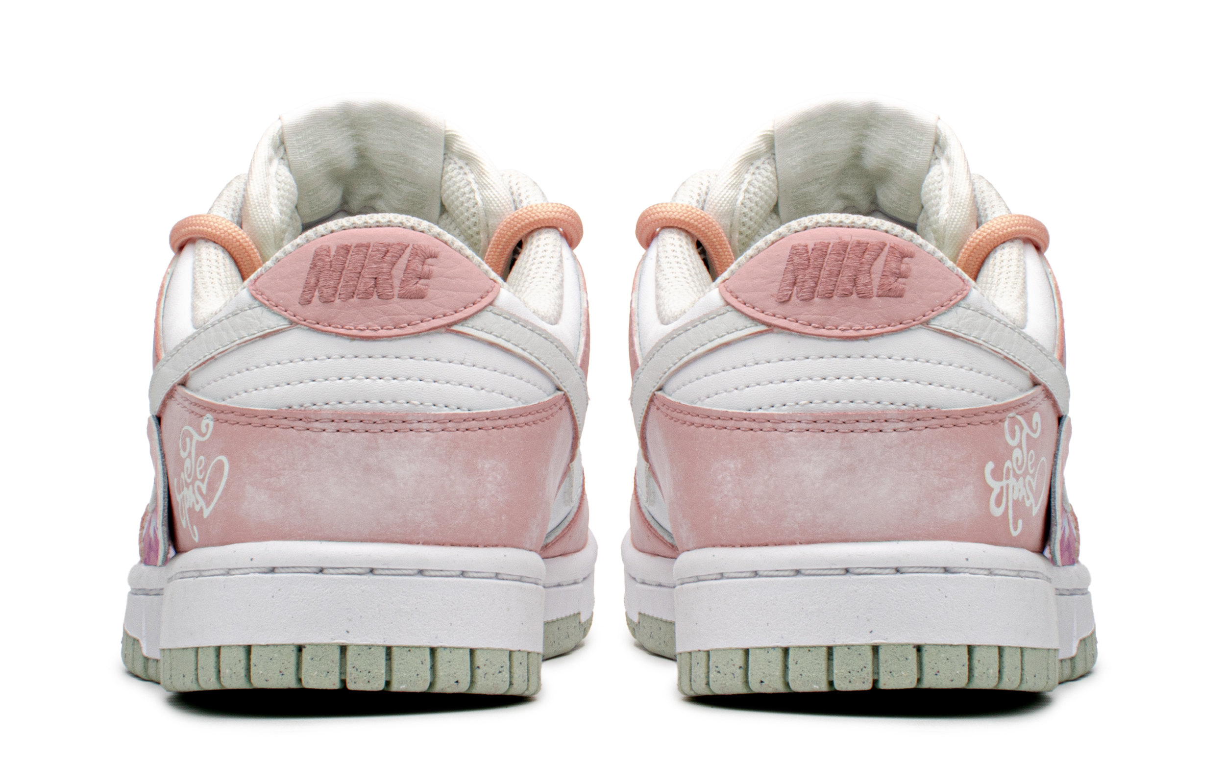 Purchase (W) 【カスタムシューズ】 ナイキ ダンク ロー「エレクトロニック ラブ ピンク-ホワイト」 DN1431-102(TeamA-DK女电子爱情S-BOX)