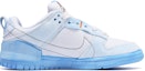 Order 【定制球鞋】Nike Dunk Low 浸染 做舊 簡約 撞色 海洋 清新 潮流 少女 低幫 板鞋 女款 藍色