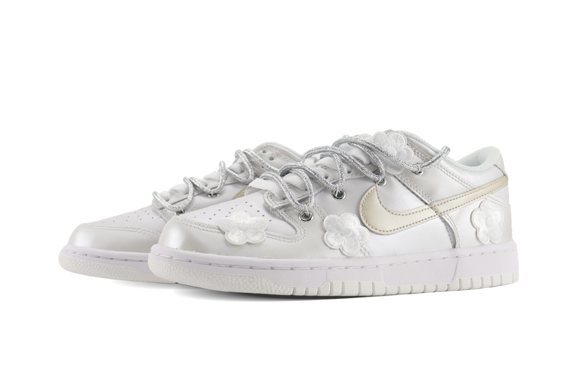 [Custom Shoes] (W) Nike Dunk Low 'Fairy Gentle Breeze Silver' 圖 3