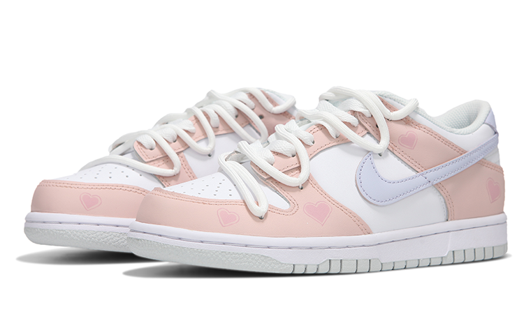 Lookbook (W) [定制鞋款] 耐克Dunk Low '梦幻女孩粉' DH9765-102(Teamfour-女款梦幻少女心)