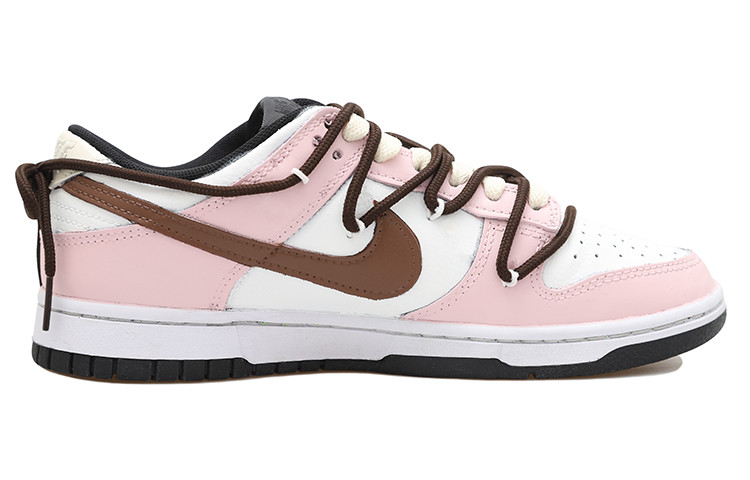 Order (W) [客製鞋款] 耐吉Dunk Low '羽毛反向雨滴解構夢幻白粉黑' CW1590-100(Team拾玖-信封飘雨S-BOX)