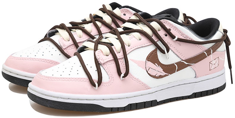 (W) 【カスタムシューズ】ナイキ ダンク ロー「フェザーリバース レインドロップ デコンストラクテッド ドリーミー ホワイト ピンク ブラック」 CW1590-100(Team拾玖-信封飘雨S-BOX) Lookbook (W) 【カスタムシューズ】ナイキ ダンク ロー「フェザーリバース レインドロップ デコンストラクテッド ドリーミー ホワイト ピンク ブラック」 CW1590-100(Team拾玖-信封飘雨S-BOX)