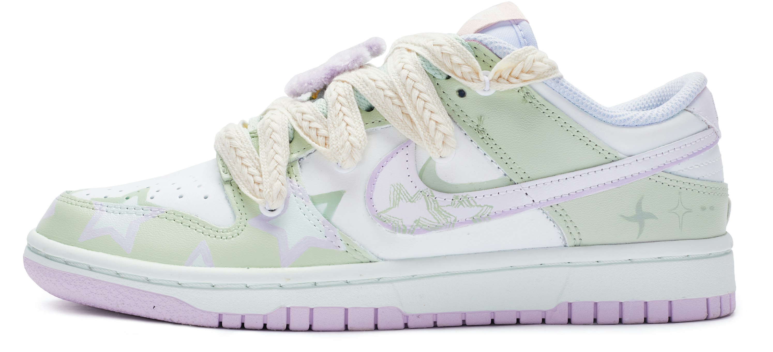 custom-shoes-women-nike-dunk-low-firefly