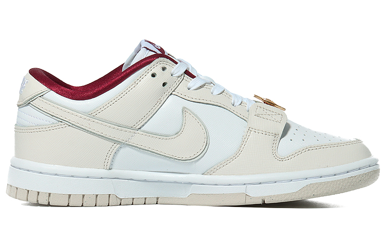 Order (W) [Sepatu Custom] Nike Dunk Low 'First Place Cream Putih' DV1160-100(Team10-第一名）