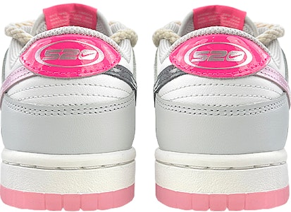 【台灣專屬定製球鞋】Nike Dunk Low 滑板精靈 魚骨圖化 限定版 細緻線條 低筒 滑板鞋 女款 白灰粉色系 Purchase 【台灣專屬定製球鞋】Nike Dunk Low 滑板精靈 魚骨圖化 限定版 細緻線條 低筒 滑板鞋 女款 白灰粉色系