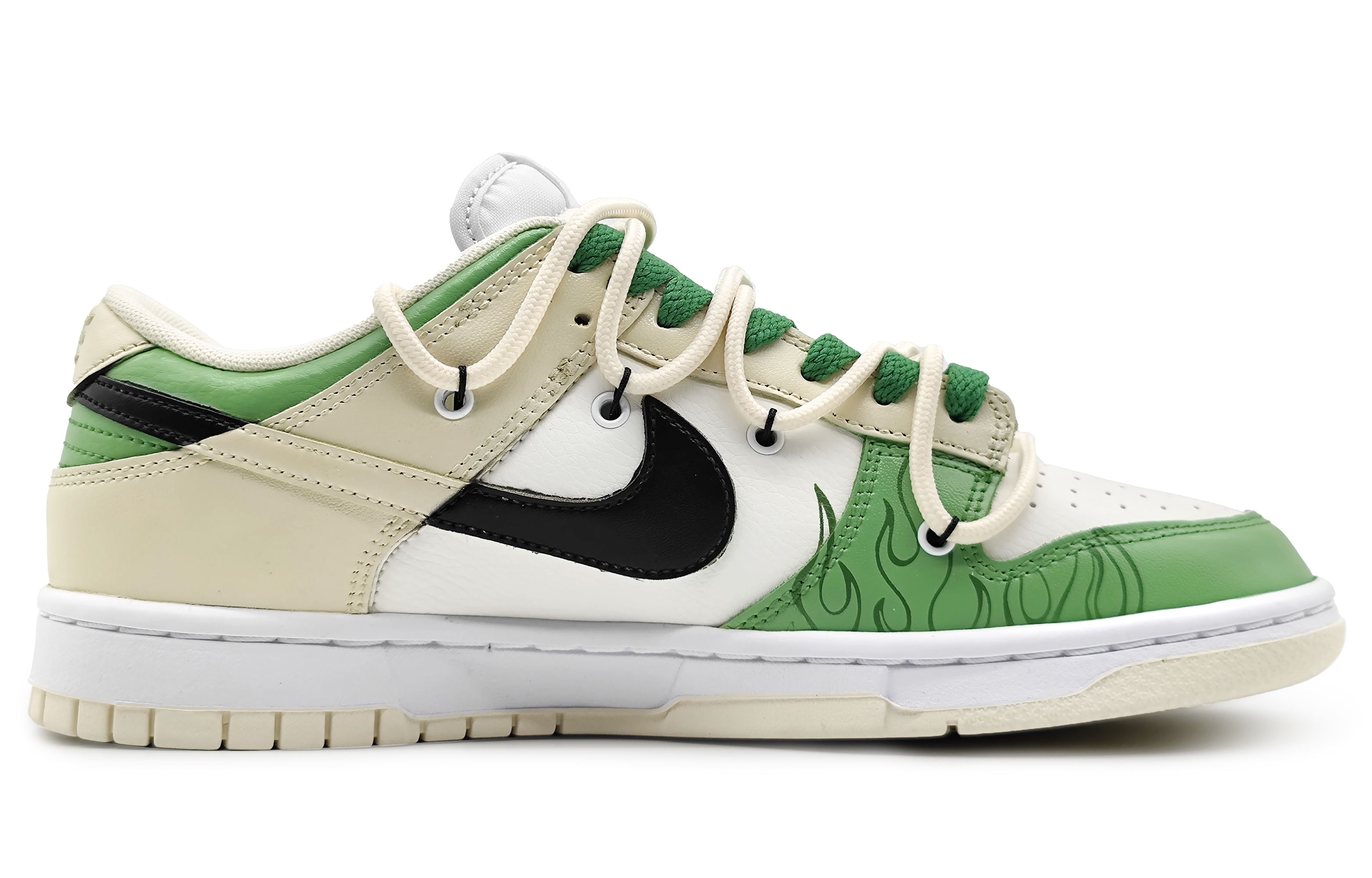 Lookbook (W) [Kasut Custom] Nike Dunk Low 'Flame Thorn Reverse Colorway' DD1503-121(Team16-女款火焰荆棘)