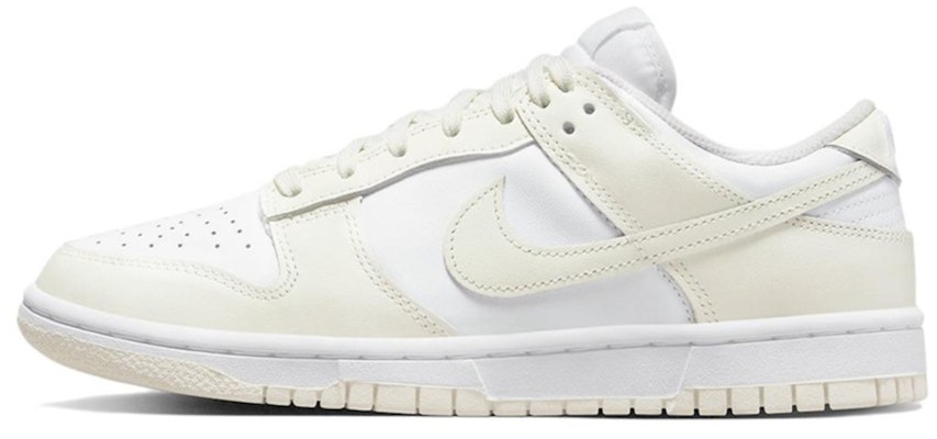 【定制球鞋】Nike Dunk Low white sail 火焰荆棘 反轉色彩 鴛鴦款 低幫 板鞋 女款 米綠色 Cheap 【定制球鞋】Nike Dunk Low white sail 火焰荆棘 反轉色彩 鴛鴦款 低幫 板鞋 女款 米綠色