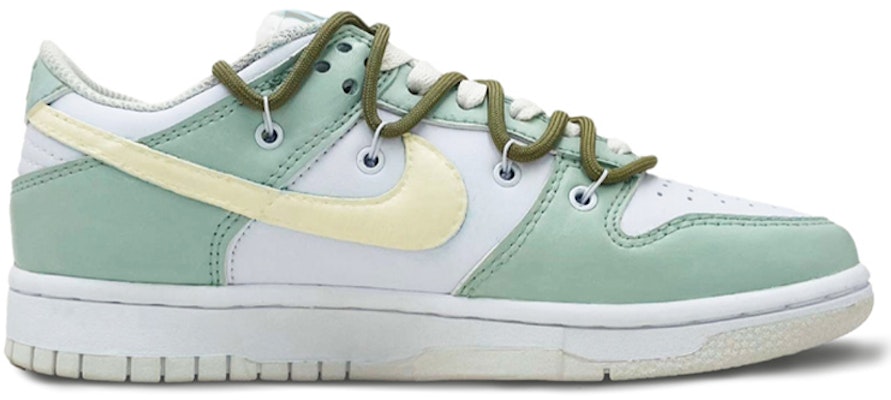 (W) 나이키 덩크 로우 '플로럴 펀치 그린' (커스텀) DH9765-100(Team-S耐克打孔花卉) Order (W) 나이키 덩크 로우 '플로럴 펀치 그린' (커스텀) DH9765-100(Team-S耐克打孔花卉)