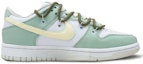 Order (W) 나이키 덩크 로우 '플로럴 펀치 그린' (커스텀) DH9765-100(Team-S耐克打孔花卉)