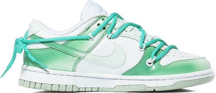 (W) 나이키 덩크 로우 '프레시 그라디언트 그린' (커스텀) DN1431-102(Team10--渐变新绿) Order (W) 나이키 덩크 로우 '프레시 그라디언트 그린' (커스텀) DN1431-102(Team10--渐变新绿)