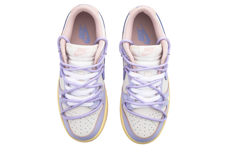 Shop (W) [Sepatu Custom] Nike Dunk Low 'Fresh Summer Night Putih Merah Muda' DD1503-601(TeamF-仲夏夜兔子)