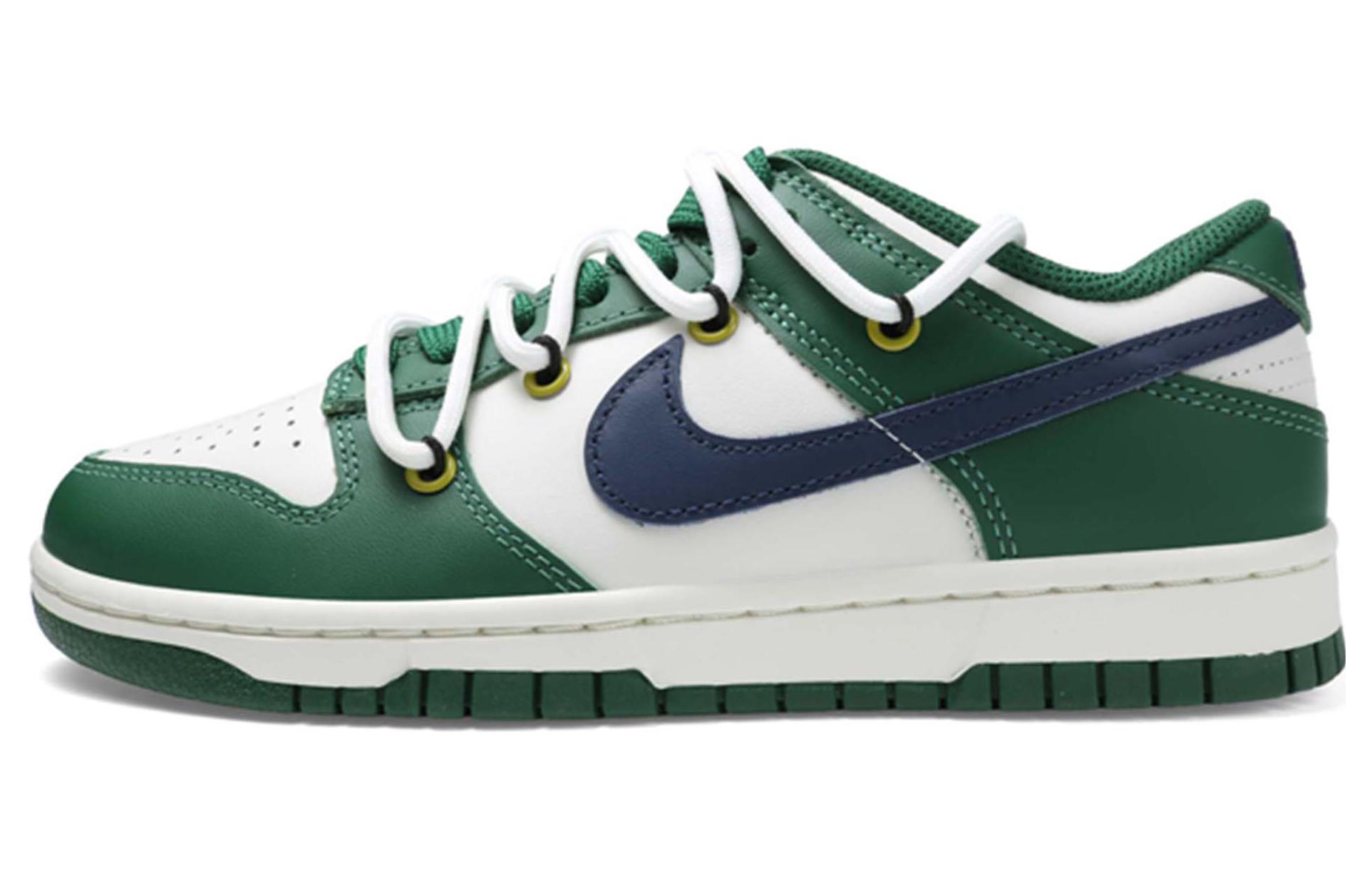 Order (W) [Kasut Custom] Nike Dunk Low 'Putih Hijau Segar' DD1503-300(Team36-女款一抹白绿QD)