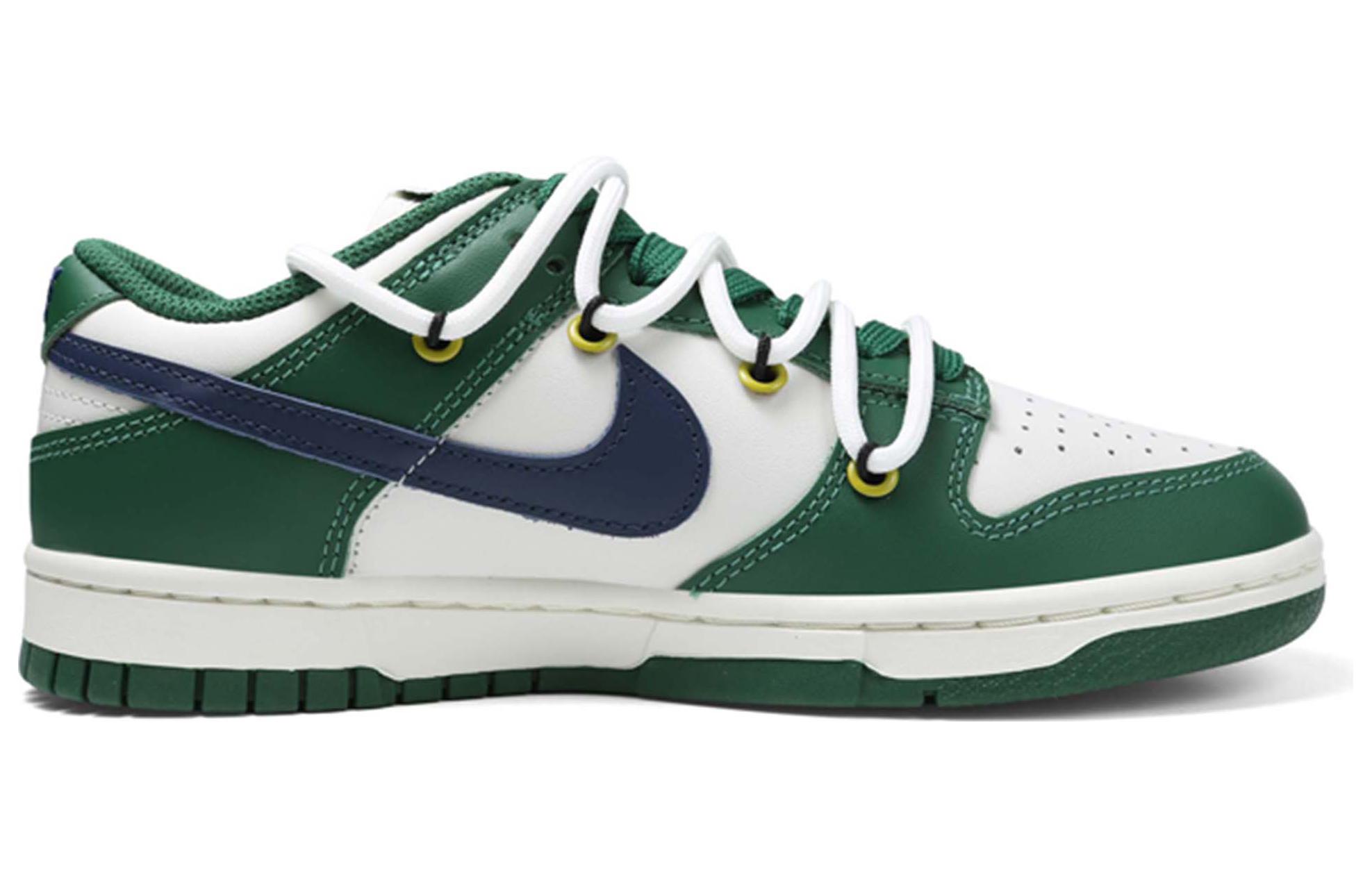 Lookbook (W) [Kasut Custom] Nike Dunk Low 'Putih Hijau Segar' DD1503-300(Team36-女款一抹白绿QD)