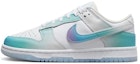 Sizing (W) 나이키 덩크 로우 '퓨처 파이어 블루' (커스텀) FJ7743-194(Team拾玖-未来火S-BOX)