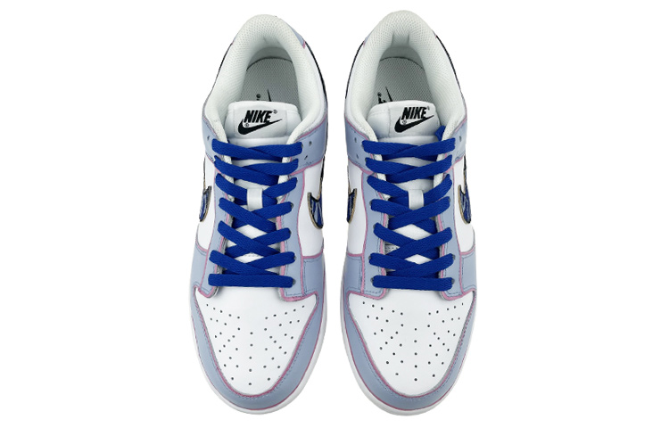 Shop 【客製球鞋】Nike Dunk Low 是在玩鞋 數碼寶貝 加布獸 卡通 童趣 低筒 板鞋 女款 白紫