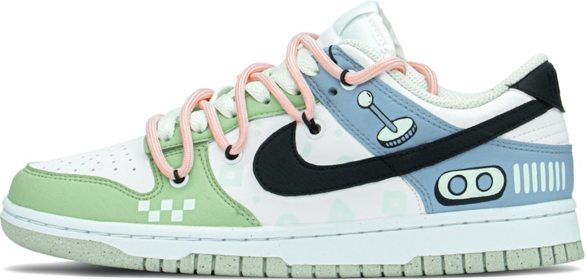 (W) Zapatillas Nike Dunk Low 'Mando de Juego Azul Verde' DN1431-102(TeamA-DK蓝绿电玩女S-BOX) Buy (W) Zapatillas Nike Dunk Low 'Mando de Juego Azul Verde' DN1431-102(TeamA-DK蓝绿电玩女S-BOX)