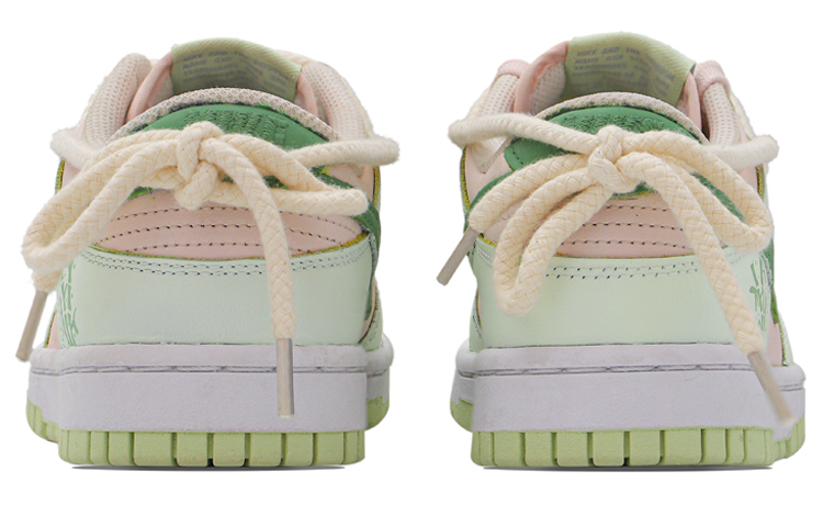 Shop (W) 나이키 덩크 로우 '젠틀 뱀부' (화이트/그린/핑크) DD1503-600(Team34-竹子)
