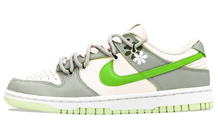 [Custom Shoes] (W) Nike Dunk Low 'Gentle Green-White'