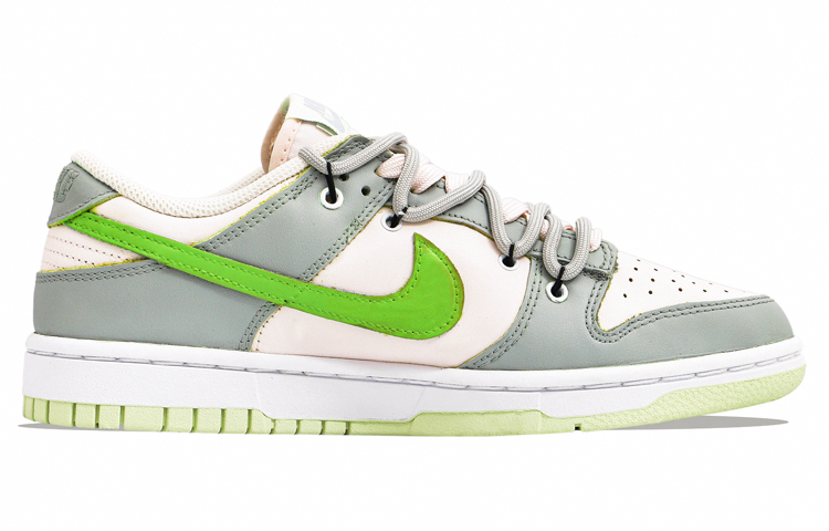 [Custom Shoes] (W) Nike Dunk Low 'Gentle Green-White' 圖 2