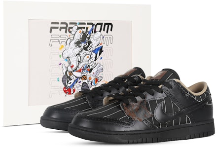 【定製球鞋】 Nike Dunk 紳士禮儀 畫冊 商務休閒風 戶外穿搭 小眾高級 低筒 板鞋 女款 黑色 Buy 【定製球鞋】 Nike Dunk 紳士禮儀 畫冊 商務休閒風 戶外穿搭 小眾高級 低筒 板鞋 女款 黑色