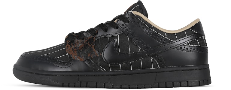 【定製球鞋】 Nike Dunk 紳士禮儀 畫冊 商務休閒風 戶外穿搭 小眾高級 低筒 板鞋 女款 黑色 Lookbook 【定製球鞋】 Nike Dunk 紳士禮儀 畫冊 商務休閒風 戶外穿搭 小眾高級 低筒 板鞋 女款 黑色
