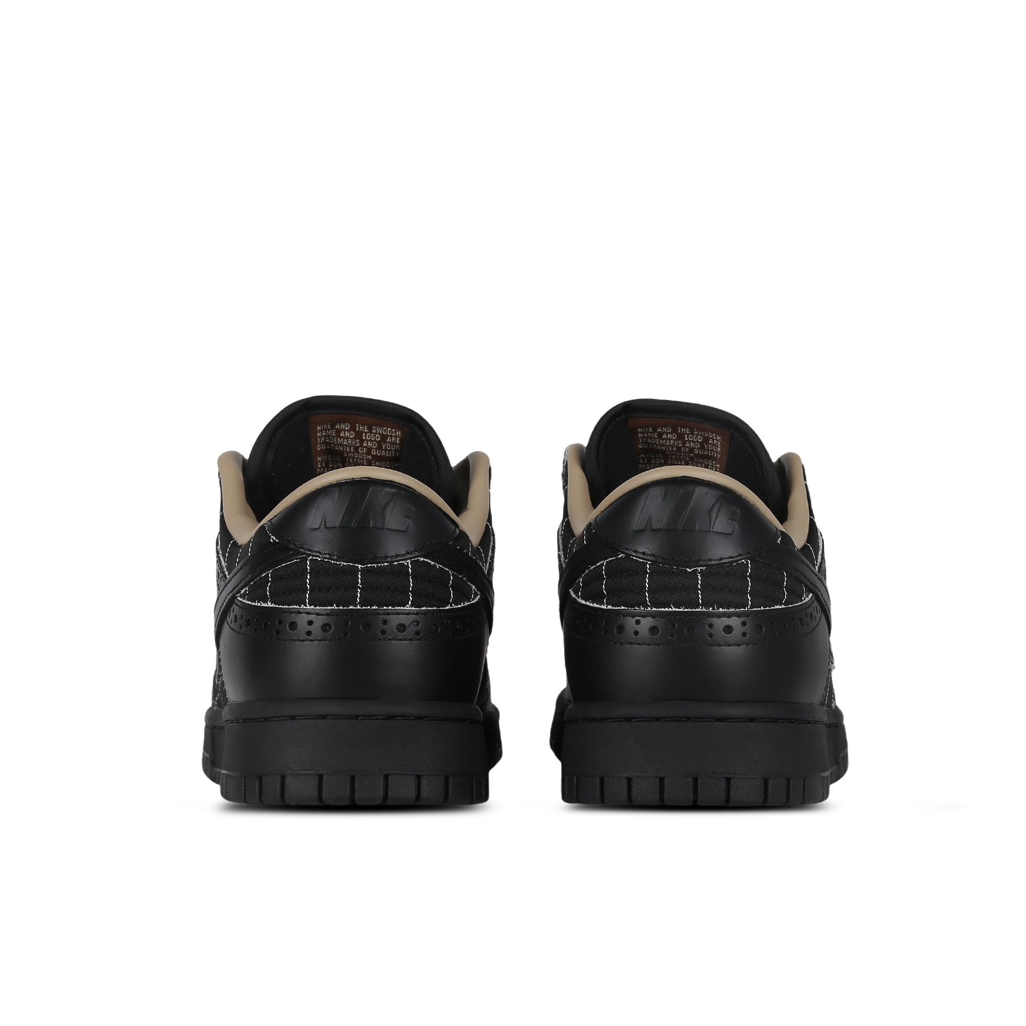 Details for (W) [Kasut Kustom] Nike Dunk Low 'Gentleman's Black' FV3642-010(Team81-男款绅士礼仪画册)