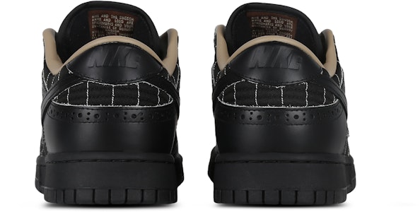 【定製球鞋】 Nike Dunk 紳士禮儀 畫冊 商務休閒風 戶外穿搭 小眾高級 低筒 板鞋 女款 黑色 Details for 【定製球鞋】 Nike Dunk 紳士禮儀 畫冊 商務休閒風 戶外穿搭 小眾高級 低筒 板鞋 女款 黑色