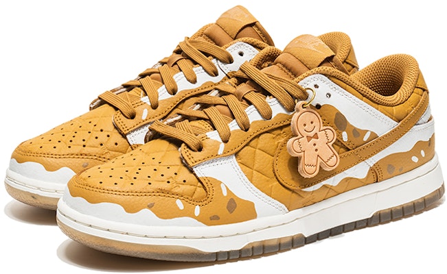 (W) 나이키 덩크 로우 '진저브레드 크리스마스 체크' DX3374-700(TeamB-格纹姜饼人) Lookbook (W) 나이키 덩크 로우 '진저브레드 크리스마스 체크' DX3374-700(TeamB-格纹姜饼人)