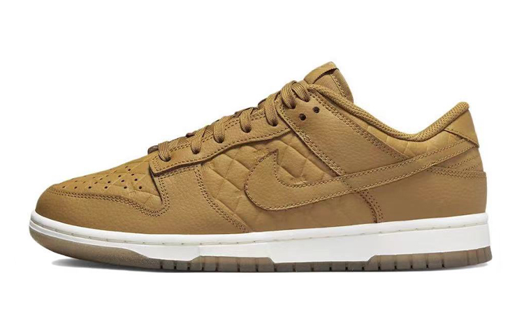 Details for (W) [Sepatu Kustom] Nike Dunk Low 'Gingerbread Chocolate Plaid' DX3374-700(TeamB-巧克力姜饼人S-BOX)