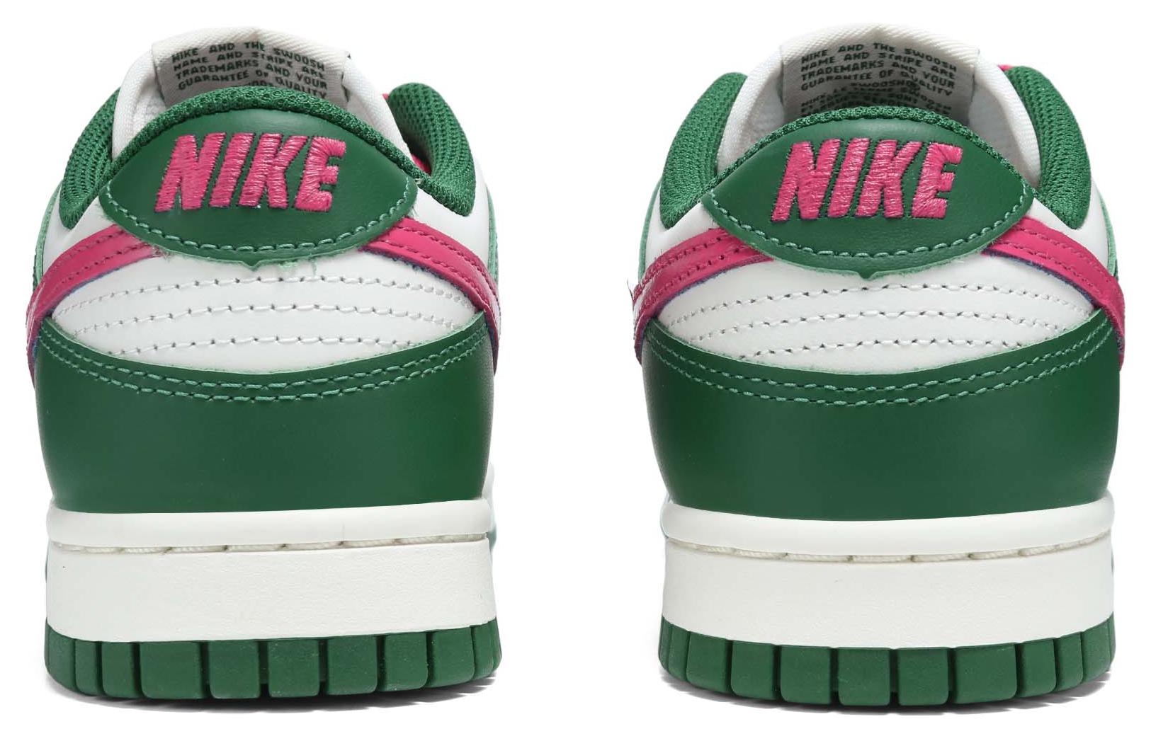 Purchase 【定制球鞋】 Nike Dunk Low "Gorge Green" 活力粉鉤 低筒 板鞋 女款 白綠粉