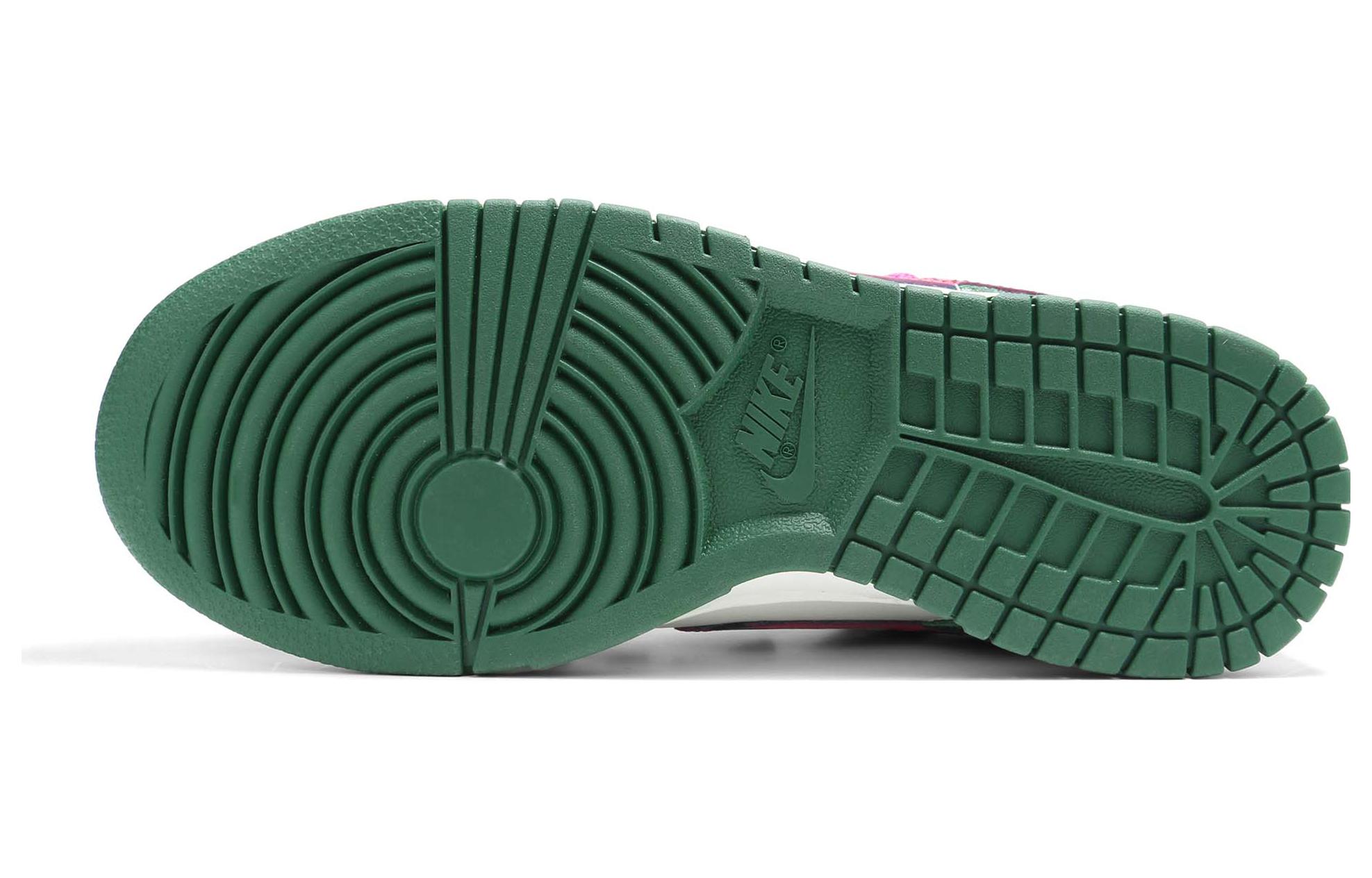 Details for (W) [Kasut Custom] Nike Dunk Low 'Gorge Green Pink Swoosh' DD1503-300(Team36-女款粉钩双鞋带)