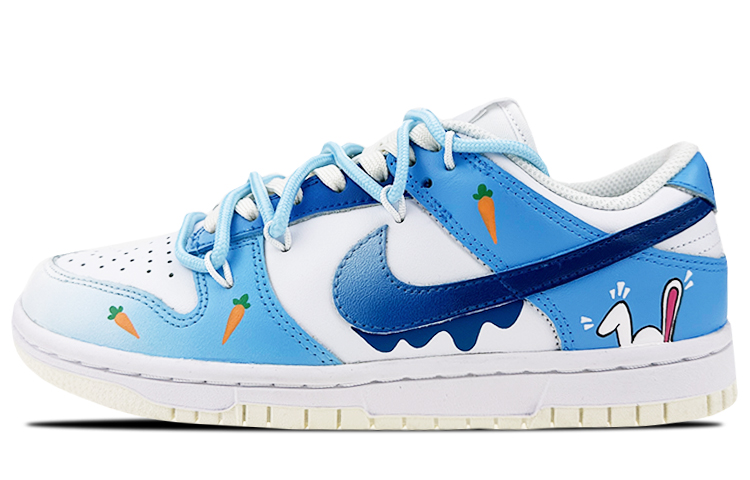 Buy (W) 나이키 덩크 로우 '그라데이션 당근 토끼' (Nike Dunk Low 'Gradient Carrot Rabbit') DD1503-121(Team47-女款蓝兔萝卜)