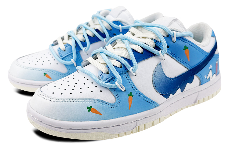 Lookbook (W) 나이키 덩크 로우 '그라데이션 당근 토끼' (Nike Dunk Low 'Gradient Carrot Rabbit') DD1503-121(Team47-女款蓝兔萝卜)